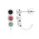 Brazilian Pink Tourmaline Silver Earrings (Pallanova)