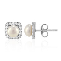Freshwater pearl Silver Earrings