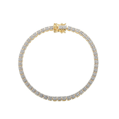 I3 (I) Diamond Brass Bracelet (Juwelo Style)