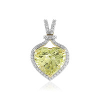 14K Scapolite Gold Pendant (SUHANA)