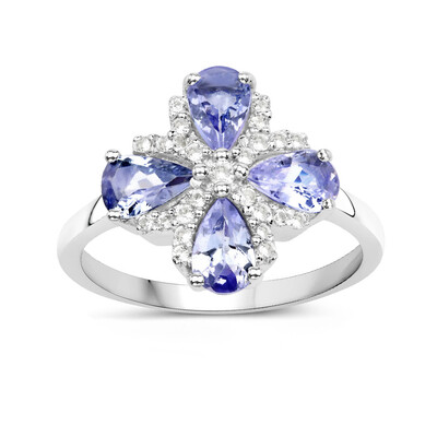 Tanzanite Silver Ring