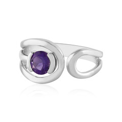 Siberian Amethyst Silver Ring (de Melo)