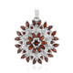 Mozambique Garnet Silver Pendant