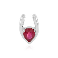 Bemainty Ruby Silver Pendant