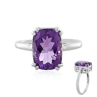 Azure Quartz Silver Ring
