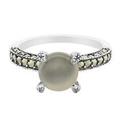 Moonstone Silver Ring