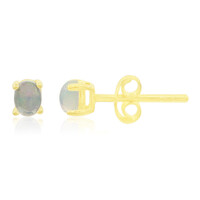 Welo Opal Silver Earrings