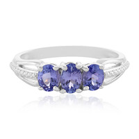 Tanzanite Silver Ring