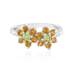 Peridot Silver Ring
