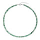 Green Aventurine Silver Necklace