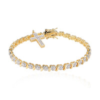 I3 (I) Diamond Brass Bracelet (Juwelo Style)