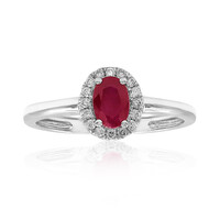 10K AAA Mozambique Ruby Gold Ring