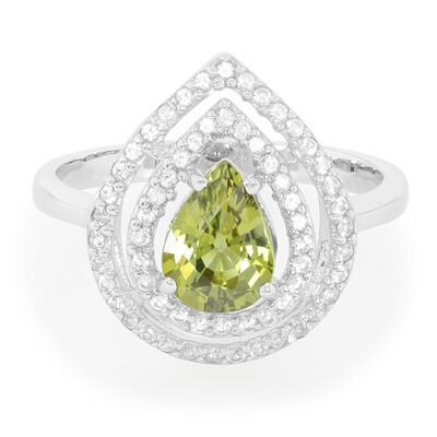 Brazilian Chrysoberyl Silver Ring