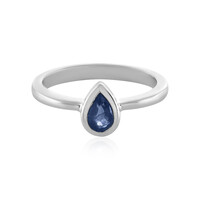 Blue Sapphire Silver Ring