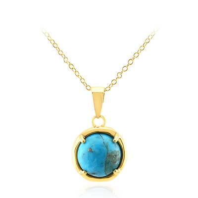 Kingman Turquoise Silver Necklace
