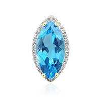 9K Marambaia Topaz Gold Pendant