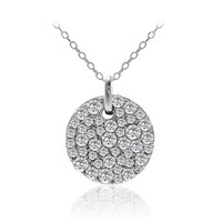 Zircon Silver Necklace