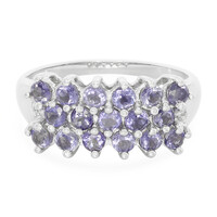 Madagascar Iolite Silver Ring