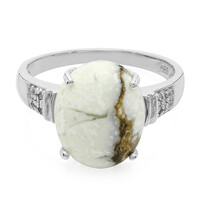 Magnesite Silver Ring