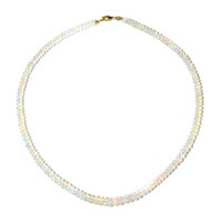 9K Welo Opal Gold Necklace