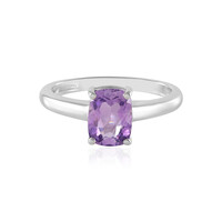 Amethyst Silver Ring