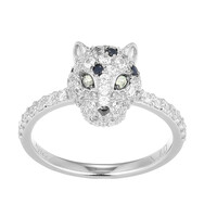 Peridot Silver Ring (Adela Silber)