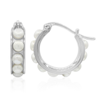 Freshwater pearl Silver Earrings (TPC)