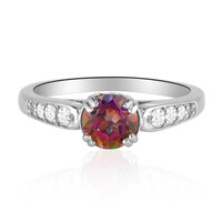 Twilight Topaz Silver Ring