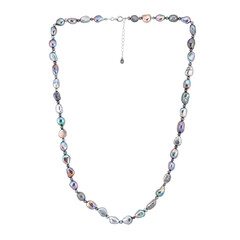 Mystic Freshwater Pearl Silver Necklace (TPC)
