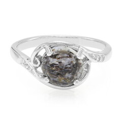 Astrophyllite Silver Ring