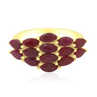 Ruby Silver Ring