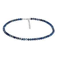 Lapis Lazuli Silver Necklace