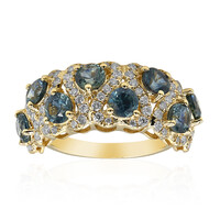 14K Montana Sapphire Gold Ring (CIRARI)