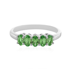 Merelani Garnet Silver Ring