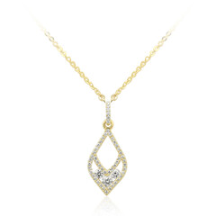 14K Flawless (F) Diamond Gold Necklace (LUCENT DIAMONDS)
