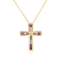 Rhodolite Silver Necklace