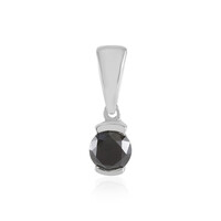 9K Black Diamond Gold Pendant