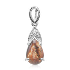 Red Tiger´s Eye Silver Pendant