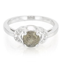 Romanian Spectrolite Silver Ring