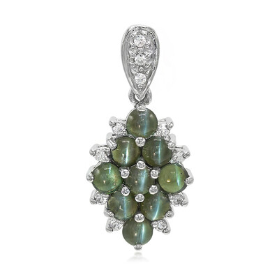 Cat´s Eye Alexandrite Silver Pendant