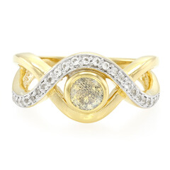 Romanian Spectrolite Silver Ring