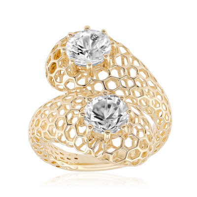 9K Zircon Gold Ring (Ornaments by de Melo)
