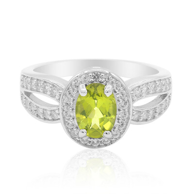 Peridot Silver Ring