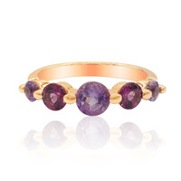Amethyst Silver Ring