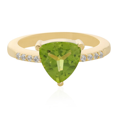 Peridot Silver Ring
