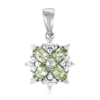 9K Brazilian Paraiba Tourmaline Gold Pendant