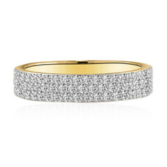 14K SI1 (G) Diamond Gold Ring