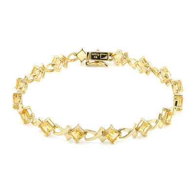 Citrine Silver Bracelet