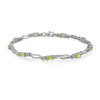 Paraiba Tourmaline Silver Bracelet