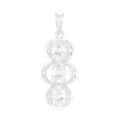 Zircon Silver Pendant